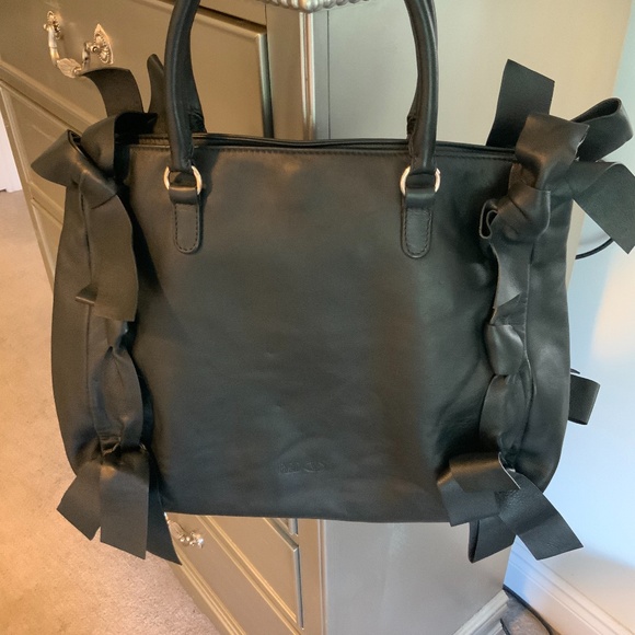 RED VALENTINO BOW TOTE - Picture 1 of 11